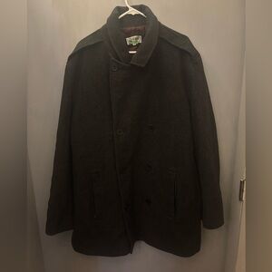 Pelle Studio Dark Gray Pea Coat
